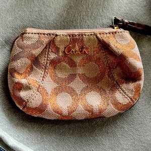 Coach change purse